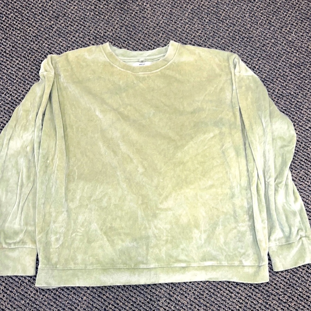 Mikoh velour lightweight sweater